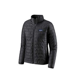 Womens Patagonia nana puff jacket in black